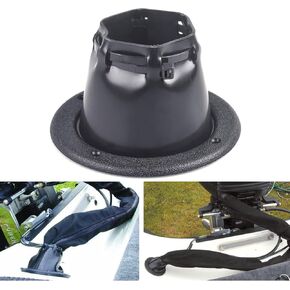 Marine Cable Boot Transom Steering Wires Boot Protect Fuel Lines Diameter 4 2/5" Boat Steering Cable Boot Cable Protector with Cable Tie Universal Fit for Yacht