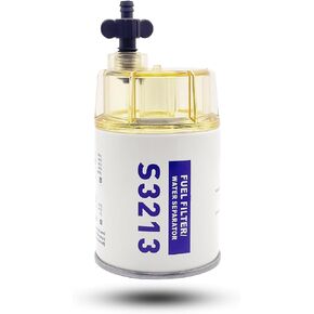 S3213 Fuel Filter Marine Water Separator Replacement for Marine Outboard Motor Mercury Replaces S3213, 18-7928-1, 18-7928, 35-809097