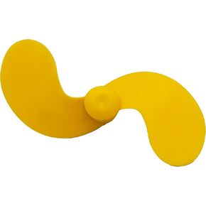 ICE EATER Replacement Yellow Propeller| MPN: 20003 | 7" Length; 1/2-20 Thread for .5" Shaft | Hydrasearch