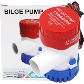 Automatic Bilge Pump 12V 1100GPH Efficient and Reliable Boat Bilge Pump for Boats, Yacht