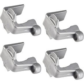 Boat Bumper Clips, Pontoon Boat Fender Clips for Docking, Pontoon Boat Square Rail Fender Hangers/Adjusters/Clips Work with Pontoon Bumpers for Docking