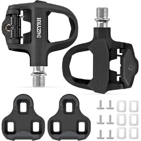 Road Bike Pedals,Lightweight Road Cycling Pedals Cleats Set Clipless Pedals Compatible with Look KEO System