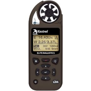 Elite Weather Meter with Applied Ballistics and Bluetooth Link, Flat Dark Earth
