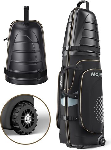 حقائب سفر للجولف لشركات الطيران ذات العجلات، وحافظة صلبة علوية و1680D شديدة التحمل من أكسفورد لحماية نوادي الجولف، خفيفة الوزن وسهلة المناورة in Kuwait