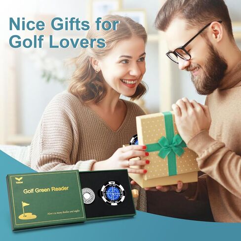 SlopeVision Pro Golf Green Reader with Hat Clip, Horizontal Bubble Level & Golf Ball Marker – High Precision Green Reading Aid, Ideal Golf Gift for Men & Women in Kuwait