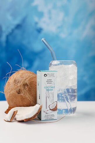 Pure Hydration Coconut Water Drops, 30 Servings, 1oz, Pack of 2 (Packaging May Vary) in Saudi Arabia