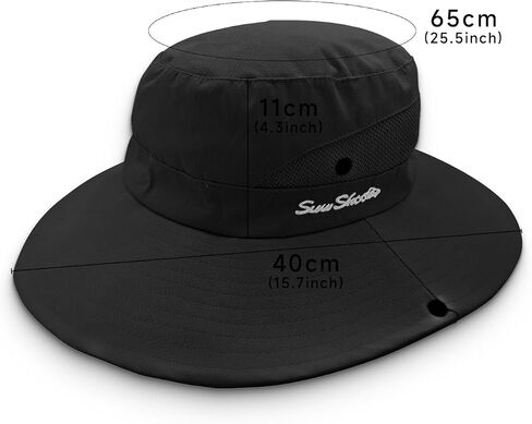 Women's Sun hat Waterproof Bucket Hat for Women Sun Hat UV Protection Packable Rain Hats Lightweight Hiking Hat Fishing Hats in Saudi Arabia