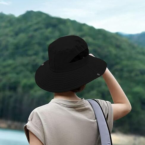 Women's Sun hat Waterproof Bucket Hat for Women Sun Hat UV Protection Packable Rain Hats Lightweight Hiking Hat Fishing Hats in Saudi Arabia