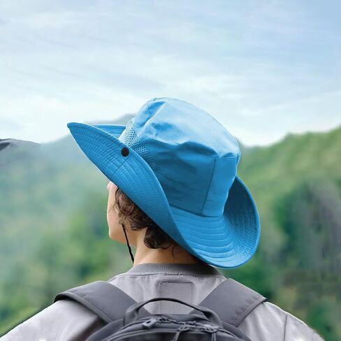 Women's Sun hat Waterproof Bucket Hat for Women Sun Hat UV Protection Packable Rain Hats Lightweight Hiking Hat Fishing Hats in Saudi Arabia