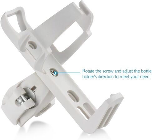 Accmor Bike Water Bottle Holders No Screws, Universal Bike Cup Holder, 360 Degree Rotatable Bike Water Bottle Cage, Water Bottle Holders for Kids Bike Adult Bike in Saudi Arabia