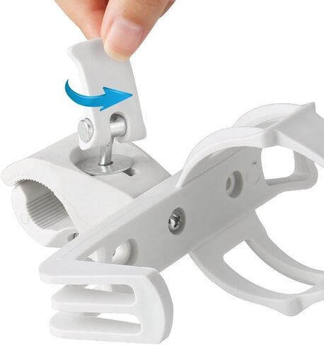 Accmor Bike Water Bottle Holders No Screws, Universal Bike Cup Holder, 360 Degree Rotatable Bike Water Bottle Cage, Water Bottle Holders for Kids Bike Adult Bike in Saudi Arabia
