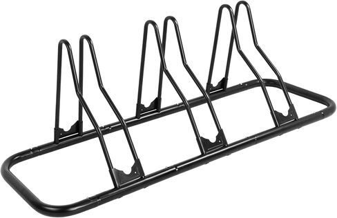 CyclingDeal Bike Rack Floor Parking Bike Stand - Indoor Home Quality Bike Rack Garage Bike Storage Rack - Garage Bike Rack - Bicycle Stand Bike Stand Floor Rack Bicycle Storage in Saudi Arabia