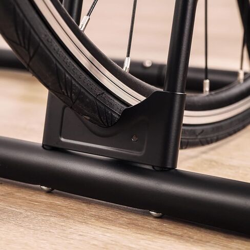 CyclingDeal Bike Rack Floor Parking Bike Stand - Indoor Home Quality Bike Rack Garage Bike Storage Rack - Garage Bike Rack - Bicycle Stand Bike Stand Floor Rack Bicycle Storage in Saudi Arabia