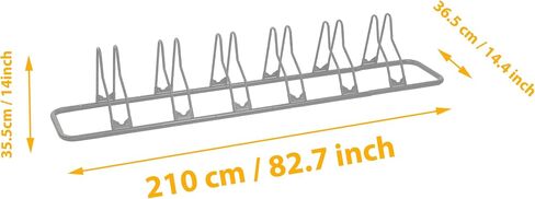CyclingDeal Bike Rack Floor Parking Bike Stand - Indoor Home Quality Bike Rack Garage Bike Storage Rack - Garage Bike Rack - Bicycle Stand Bike Stand Floor Rack Bicycle Storage in Saudi Arabia