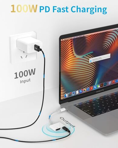 محول Lightning إلى HDMI، [معتمد من Apple MFi] كابل توصيل شاشة Lightning إلى Digital AV Audio، 1080P HD Video HDMI مزامنة الشاشة مع منفذ شحن لأجهزة iPhone وiPad وiPod إلى التلفزيون/جهاز العرض/الشاشة in Saudi Arabia