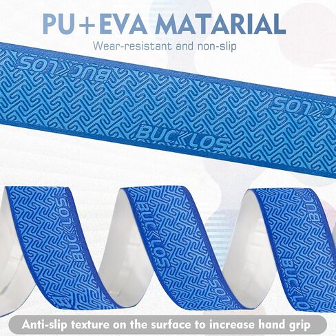 BUCKLOS Bike Handlebar Tape for Road Bike, Bicycle 3mm Thick EVA Padded Bar Tape,PU Handle bar Grip Wrap for Gravel Bike Cycling in Saudi Arabia
