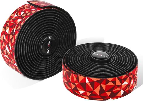 BUCKLOS Bike Handlebar Tape for Road Bike, Bicycle 3mm Thick EVA Padded Bar Tape,PU Handle bar Grip Wrap for Gravel Bike Cycling in Saudi Arabia