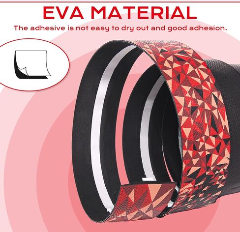 BUCKLOS Bike Handlebar Tape for Road Bike, Bicycle 3mm Thick EVA Padded Bar Tape,PU Handle bar Grip Wrap for Gravel Bike Cycling in Saudi Arabia