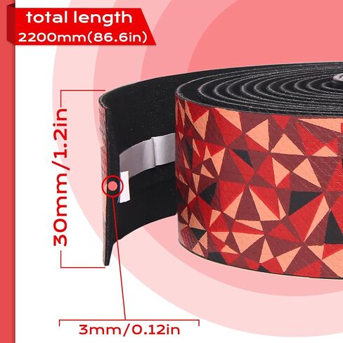 BUCKLOS Bike Handlebar Tape for Road Bike, Bicycle 3mm Thick EVA Padded Bar Tape,PU Handle bar Grip Wrap for Gravel Bike Cycling in Saudi Arabia
