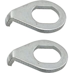 PZRT 2pcs Bike Wheel Hub Hook Washer Bicycle Hub Safety Washer Hub Retaining Clip for Front Wheel