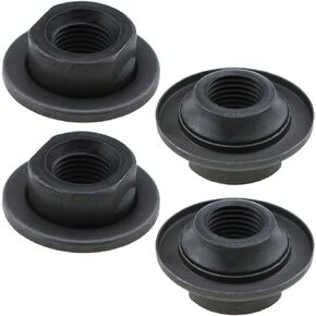 4PCS Wheel Nut Bicycle Rear Axle Gear Black Mountain Bicycle Axle Nut Fit Bicycle Wheel Hub Mount Repair