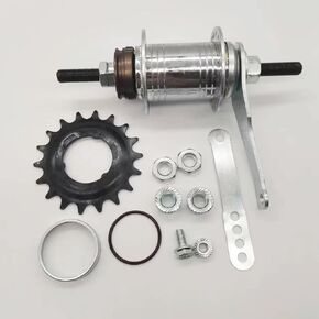 Bicycle Coaster Brake Hub/Bike Brake Rear Hub 36 Hole Stainless Steel