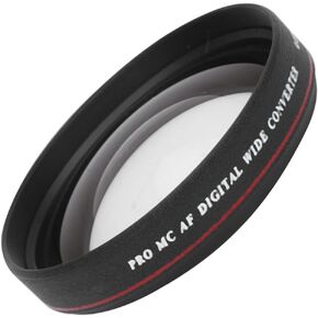 Wide Angle Lens Filter, 62mm 0.45X Ultra Slim Wide Angle Lens Filter,for Diameter 62MM Interface Lens,for Nikon SLR Cameras and Camcorders