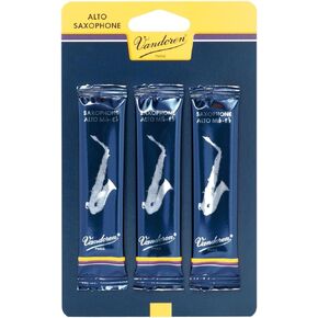 VANDOREN Alto Sax 3 Traditional (3 Pack) Reeds