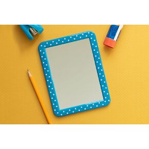 Ethiques Magnetic/Multi Surface Locker Mirror(Black Polka) 5" x 7" Small Mirror for Locker, School Locker, Travel & Luggage, Bathroom, Household, Locker Accessory, Toolbox or Office Cabinet