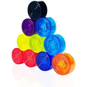 Guitar Effects Pedal Footswitch Topper,Guitar Effect Foot Nail Cap,Protection Cap for Guitar Pedal Effectfor Colorful,10PCS/Set