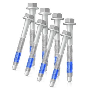 Cab Body to Frame Rail Cushion Mount Bolt Fit for Cadillac Chevrolet GMC, Steel Bolt Replace 159424, 8pcs
