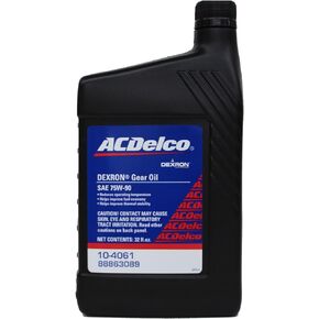 Genuine GM 19352759 DEXRON Gear Fluid - 1 Quart , Black