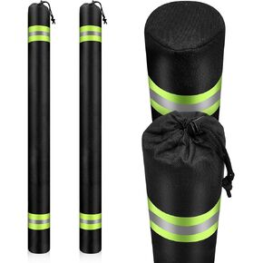 2 Pcs Boat Trailer Guide Pole Pad and Cover Heavy Duty 600d Oxford Cloth Boat Guide Poles Cover Boat Trailer Pads for Guides Guide Pole Covers