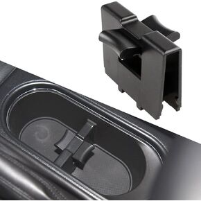 RLB-HILON Cup Holder Divider Compatible with Subaru Forester 2014 2015 2016 2017 2018 2019 Year, 92118AJ000 92118AJ001 Black