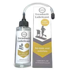 100% Silicone HIGH Performance Treadmill Belt Lubricant - 4 Ounce Bottle - Easy to Use Applicator Tube - Comes with Instructions