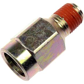 Dorman 800-610 TRANSMISSION LINE CONNECTOR- 3/8 IN TUBE x 1/4IN-18 NPT. Compatible with Select Dodge / Jeep Models