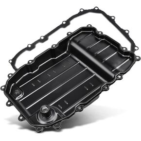 A-Premium Transmission Oil Pan Sump with Drain Plug & Gasket Compatible with Volkswagen Touareg 2004-2010, Audi Q7 2007-2010, Porsche Cayenne 2003-2010