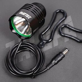 No Charge Infinite Energy Unlimited Battery Replaceable Super Bright 850 Lumen Bike Front Head Light Headlamp Night Riding Waterproof IPX6 3 Mode Bicycle Light Flashlight T6 Black USB DC