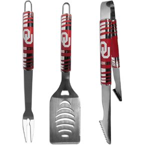 مجموعة شواء Siskiyou Sports NCAA Tailgater (3 قطع)