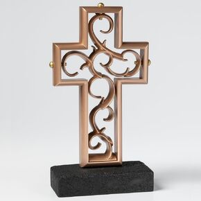 Unity Cross® Metallic Rose Gold; Unity Candle Unity Sand Elegant Rustic Alternative