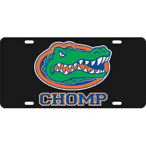 Elite Fan Shop Alabama Crimson Tide License Plate Black