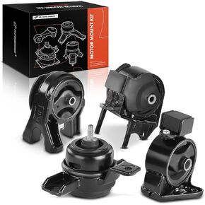 A-Premium 4PCS Engine Motor Mount and Transmission Mount Set [FWD] Compatible with Kia Sorento 2011-2013 & Hyundai Santa Fe 2010-2012, 2.4L 3.5L, Replace# 219302P200, 219302P000