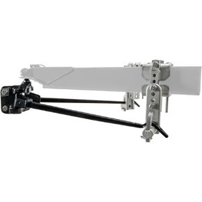 Reese 66093 Weight Distribution Hitch with Active Sway Control, 10,000 lbs. Capacity, Black