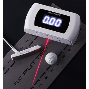 PUTTISTPUTTIST II Newest Digital Putting Trainer (60FEET or 20 Meter/Yard Rechargeable) The 1st Putting Meter in Golf, 3-putt Killer ! The Zeroth Green.