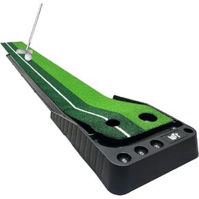 Golf Putting Mats - Golf Putting Practice Mat with Auto Return Function. Indoor Putting Green with Ball Return, Golf Practice Training Aid - Home, Office, Outdoor Use,Great Gift