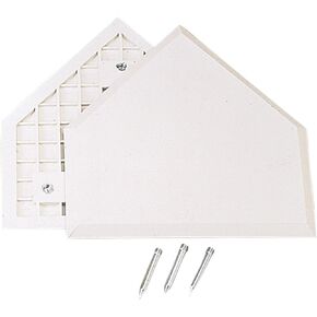 Markwort EZ Slide Home Plate, White