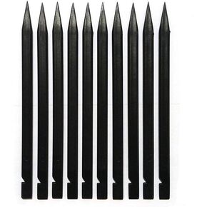 10 Pieces Universal Black Stick Spudger Opening Pry Tool Kit for iPhone Mobile Phone iPad Tablets Macbook Laptop PC Repair