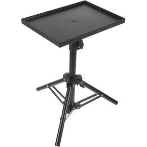 Alipis Projector Tripod Stand, 45 Adjustable Laptop Stand Tripod Multipurpose DJ Equipment Rack Projector Holder Floor Stand for Home, Office, Studio, Stage, Indoor, Outdoor