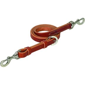 Weaver Leather Skirting Leather Tie Down , Chestnut, 3/4" x 40"