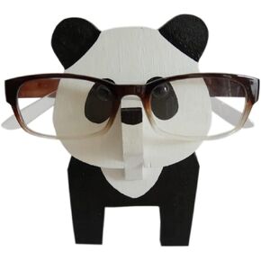 Creative Wooden Glasses Holder Cute Animal Sunglasses Eyeglass Display Stand Rack Home Office Desk Decor Gift